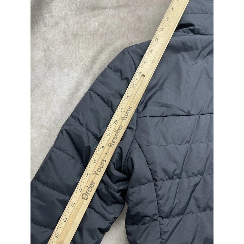 THE NORTH FACE MOSSBUD REVERSIBLE INSULATED JACKET NAVY WHITE WOMEN LARGE NWT